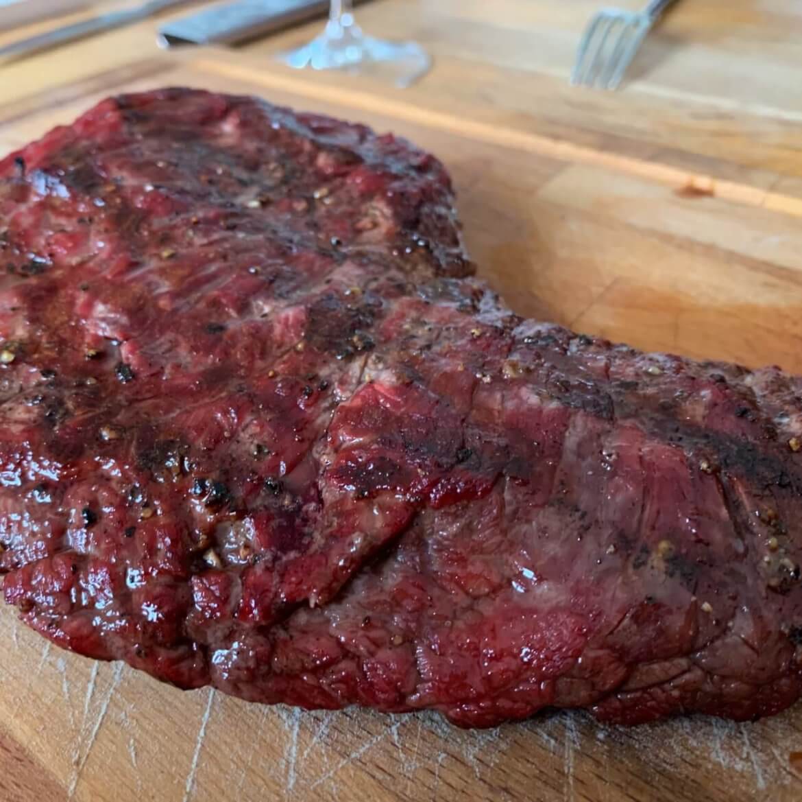 Bavette met kruidenboter groot 2