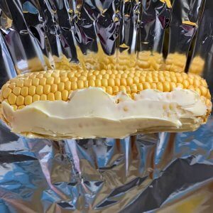Gegrilde Mais van de BBQ 1